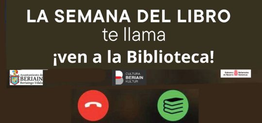 Imagen LA SEMANA DEL LIBRO te llama ¡ven a la Biblioteca!